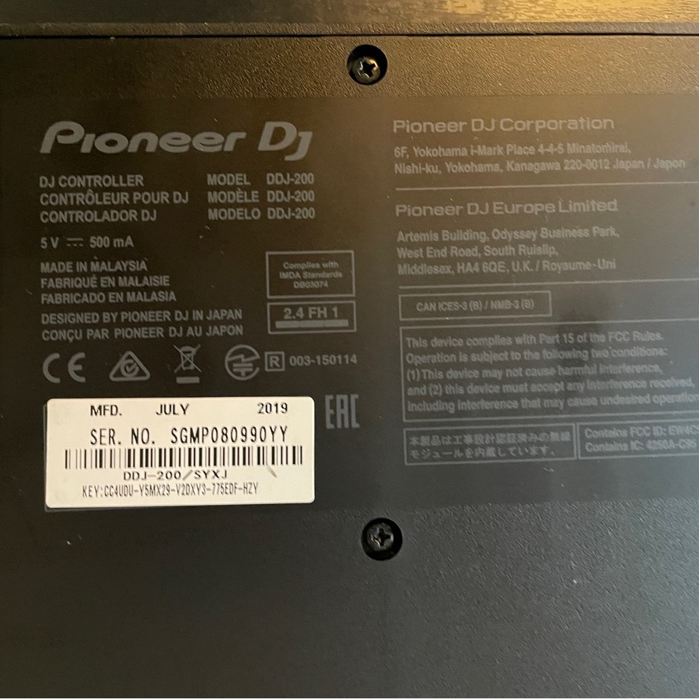 Pioneer DJ-200